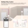 GIRIER-Tuya-Wifi-Light-Switch-Smart-Touch-Wall-Switch-EU-US-Support-Multi-way-Control-100-1 Wifi Light Switch, Smart Touch Wall Switch EU/US Support Multi-way Control 100-240V, Works with Alexa Google Home