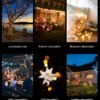 Wifi Bluetooth LED Fairy String Lights RGB 10M