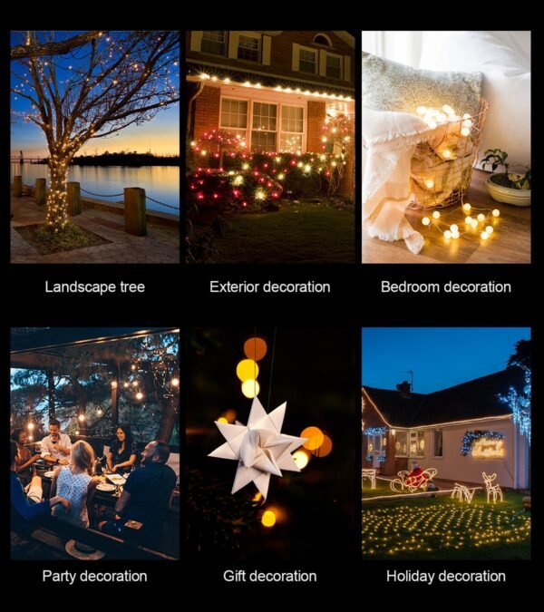 Wifi Bluetooth LED Fairy String Lights RGB 10M