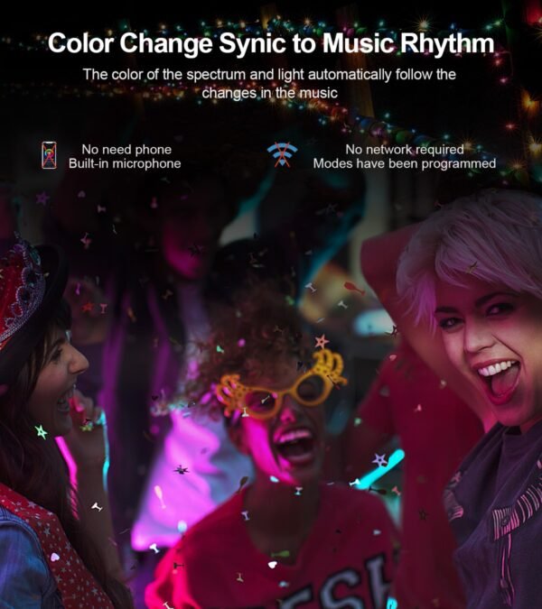 Wifi Bluetooth LED Fairy String Lights RGB 10M