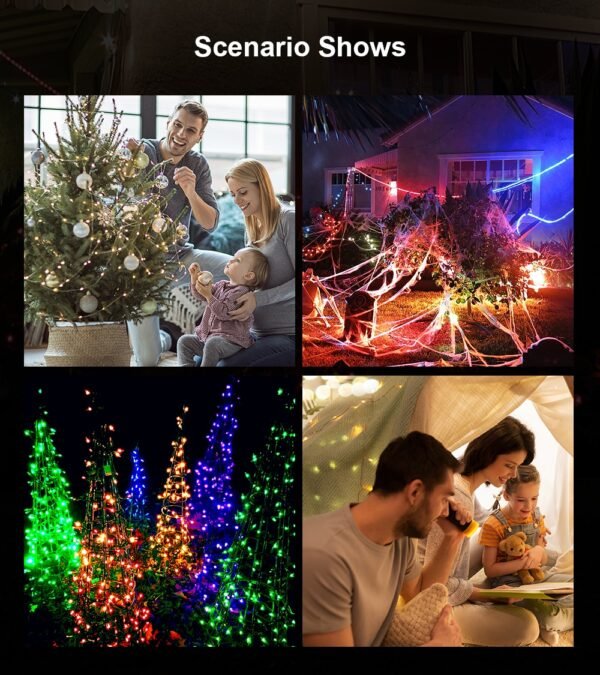 Wifi Bluetooth LED Fairy String Lights RGB 10M