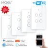Smart Glass Panel Touch Switch with WIFI