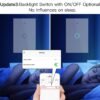 Smart Glass Panel Touch Switch with WIFI