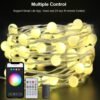 Wifi Bluetooth LED Fairy String Lights RGB 10M