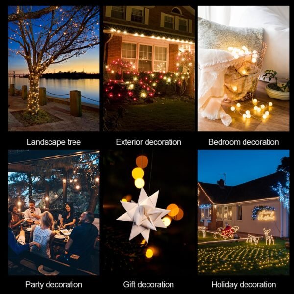 Wifi Bluetooth LED Fairy String Lights RGB 10M