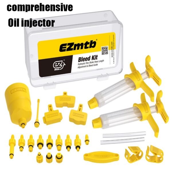 2021Universal-Bicycle-Hydraulic-Disc-Brake-Oil-Bleed-kit-For-Shimano-Magura-Hope-Sram-Avid-Mula-Hayes 2021Universal Bicycle Hydraulic Disc Brake Oil Bleed kit For Shimano Magura Hope Sram Avid Mula Hayes Bike Brake Tool kit