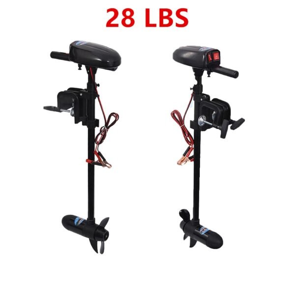 28LBS-12V-Inflatable-Boat-Electric-Trolling-Motor-Fishing-Boat-Engine-Outboard-Motor-Propeller-Kayak-Engine-Accessories 28LBS 12V Electric Trolling Motor