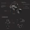 Electric Jet Underwater Sea Scooter LEFEET S1 Propeller Scuba Diving Motor Water Scooter Snorkel Equipment