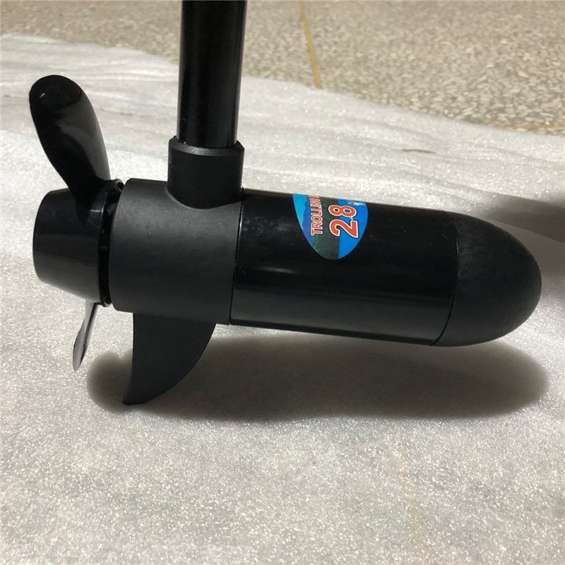 H13467c365e254b08a186a199fe733457y 28LBS 12V Electric Trolling Motor