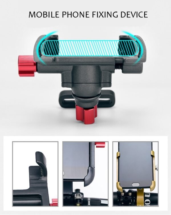 H441dc69cd517425f824addf040153a41u Alloy Bike Mobile Phone Holder