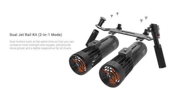 Dual Jet Rail Kit for LEFEET S1