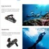 Electric Jet Underwater Sea Scooter LEFEET S1 Propeller Scuba Diving Motor Water Scooter Snorkel Equipment