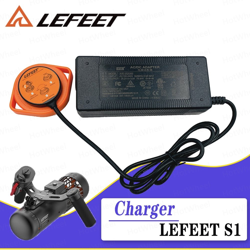 Original-LEFEET-S1-Charger-for-Electric-Underwater-Scooter-Battery-Charger-Original-accessories LEFEET S1 Battery Charger for Electric Underwater Scooter