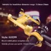 Promend-Aluminum-Alloy-Bike-Mobile-Phone-Holder-Adjustable-Bicycle-Phone-Holder-Non-slip-MTB-Phone-Stand-4 Alloy Bike Mobile Phone Holder