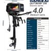 Updated-New-HANGKAI-4-0HP-Brushless-Electric-Boat-Outboard-Motor-with-48V-1000W-Output-Fishing-Boat 4.0HP Brushless Electric Boat Outboard - 48V 1000W