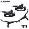 ZTTO-MTB-Hydraulic-Disc-Brake-IS-Post-Mounting-Left-Front-Right-Rear-Calipers-Rotor-Oil-Pressure ZTTO MTB Hydraulic Disc Brake Set