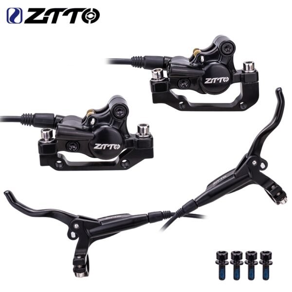 ZTTO-MTB-Hydraulic-Disc-Brake-IS-Post-Mounting-Left-Front-Right-Rear-Calipers-Rotor-Oil-Pressure ZTTO MTB Hydraulic Disc Brake Set