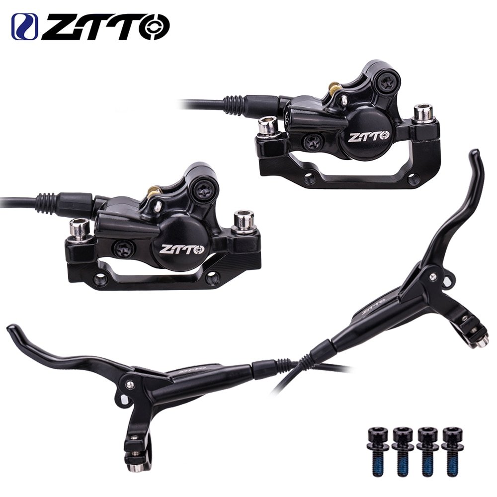 ZTTO-MTB-Hydraulic-Disc-Brake-IS-Post-Mounting-Left-Front-Right-Rear-Calipers-Rotor-Oil-Pressure ZTTO MTB Hydraulic Disc Brake Set