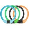 Bicycle Lock Mountain Bike Anti-theft Wire Lock 4 Digital Password Electric Car Motorcycle Steel Cable Lock Bicycle Accessories