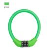 Bicycle Lock Mountain Bike Anti-theft Wire Lock 4 Digital Password Electric Car Motorcycle Steel Cable Lock Bicycle Accessories