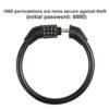 Bicycle Anti-Theft Combination Lock